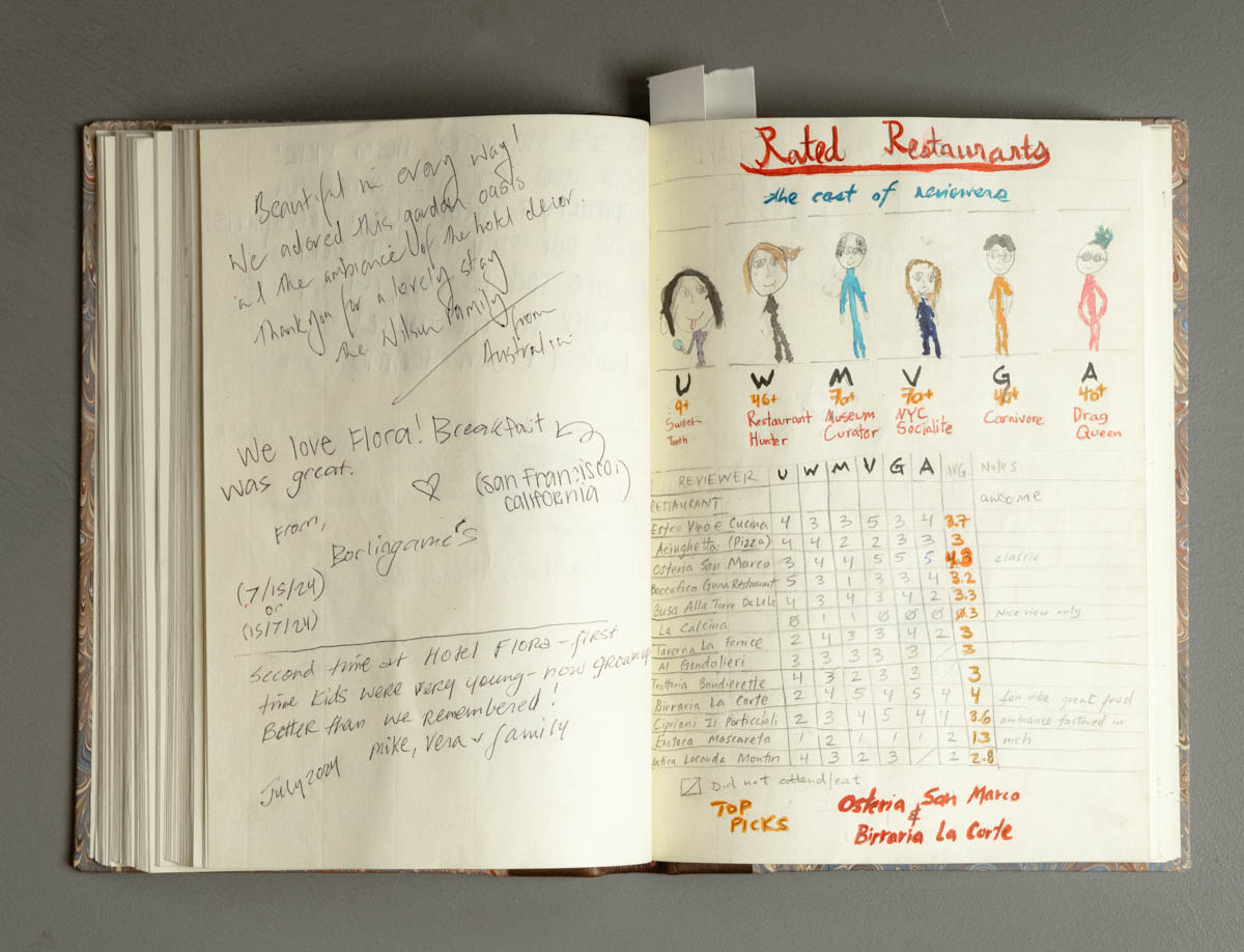 Gioele Romanelli e suo padre